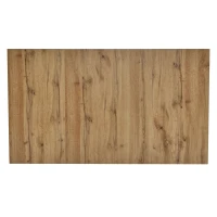 Küchentisch 130x80 cm, Modernes Design, Stabiler Esstisch für Küche und Wohnzimmer, Hellbraun(m-10)