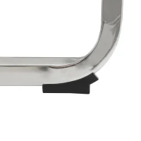 Ensemble de 4 chaises de salle à manger, tissu velours, 44×57×101 cm, Gris foncé(m-9)