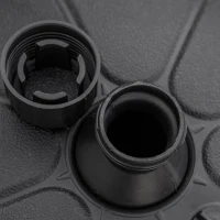 Outsunny Baza pentru Umbrela Rotunda din Plastic, pentru Stalpi de Ø32-38 mm, Ø38x21.5 cm, Negru(m-8)