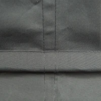 Outsunny Klemmmarkise mit Handkurbel höhenverstellbar Gelenkarmmarkise schmutzabweisend, witterungsbeständig Balkonmarkise 150cm breit Terrassenmarkise für Terrasse Balkon Veranda Grau(m-9)