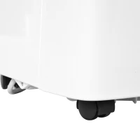 HOMCOM 557W Mobile ABS Plastic Air Conditioner w/ Remote Control White(m-12)