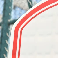 HOMCOM Basketbalpaal, Verstelbare Hoogte, Watergevulde Basis, Zwart(m-11)