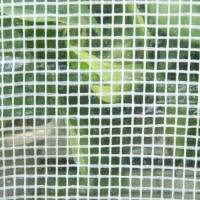 Outsunny Seră Tunel cu 4 Ferestre şi Usă Rulantă cu Fermoar, Seră pentru Plante din Oţel Zincat şi Polietilenă, 3x2x1.9 m, Alb(m-9)