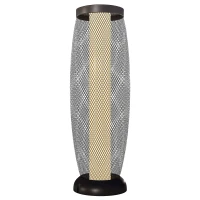 Outsunny Garden Solar Lamp, 71.5 cm Tall Metal Floor Lamp, Auto On/Off LED Solar Garden Light with Metal Wire Shade, IP44 for Outdoor, Porch, Pathway, Terrace, Black(m-10)