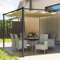 Outsunny Seven-Piece Rattan Dining Set - Grey(m-7)