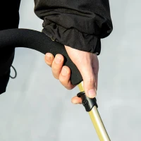 PawHut Cărucior pentru Câini Pliabil și Convertibil în Geantă de Transport cu 2 Lese și Pernă, 82x49.5x98 cm, Albastru(m-9)