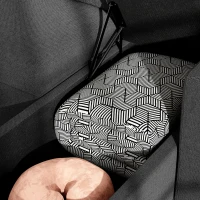 HOMCOM Divano angolare convertibile modulabile con chaise longue reversibile, contenitore e 3 cuscini per lo schienale, nero(m-4)