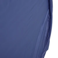 Outsunny Cort de Duș Pop Up Impermeabil cu Intrare cu Fermoar, 100x100x185 cm, Albastru(m-8)