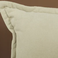 HOMCOM Sillón relax con diseño capitonado respaldo ajustable e inclinación de 360° en revestimiento de lino Beige(m-5)