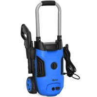 Outsunny 1800W 150-Bar Pressure Washer, with Adjustable Nozzle - Blue(m-1)
