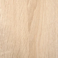 HOMCOM Credenza da Cucina con 2 Armadi e Cassetto, in Legno, Bianco e Rovere Chiaro(m-3)