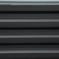 Outsunny Cuadrado de jardín rectangular de chapa de acero ondulado 120 x 60 x 30,5 cm gris(m-5)