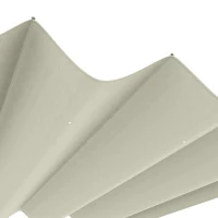 Outsunny Telo Ricambio con Protezione Solare Anti-UV 30+ per Pergola da 3 x 2 m, Crema(m-4)