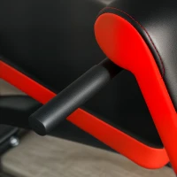 SPORTNOW Panca per gli Esercizi Pieghevole, Panca Multifunzione per Allenamento, Cuscino Regolabile su 8 Posizioni, 103 x 65 x 67-98 cm, Nero(m-4)