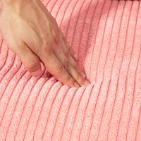 HOMCOM Divano a Due Posti, Design Scandinavo Elegante, Struttura in Legno Massello, Fino a 150 kg, 117 x 56,5 x 77 cm, Rosa(m-4)