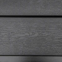 Outsunny Mesa de Jardín para 4 Personas Mesa de Comedor de Aluminio Muebles de Jardín Mobiliario de Exterior Fácil de Cuidar Plástico Negro 78x78x74 cm(m-5)