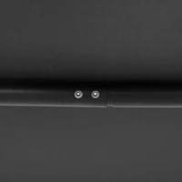 Outsunny Balancín de Jardín 3 Plazas Gran Confort Techo impermeable Inclinación ajustable Asiento y Respaldo Ergonómico Acero textileno(m-5)