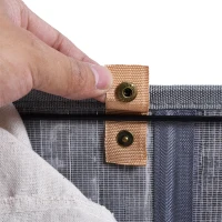 HOMCOM Cesto per il bucato 100L con 2 scomparti in bambù pieghevole con coperchio maniglia sacchetto removibile in tela grigio(m-4)