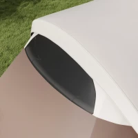 Outsunny Tenda da campeggio familiare 5-6 persone impermeabile leggera ventilata con sacco trasportabile, 550L x 300l x 198H cm(m-4)