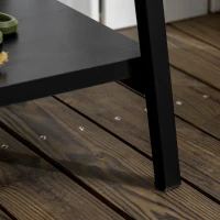 Outsunny Fioriera su gambe con scaffale inferiore e trellis in rete per piante e fiori - dim. 89L x 34l x 168H cm(m-4)