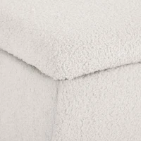 HOMCOM Panca in Stile Vintage, Panca per Scarpe, Spazio di Archiviazione Nascosto, Effetto Cachemire, Beige e Nero(m-3)