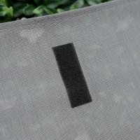 Outsunny Silla mecedora ergonómica con reposacabezas y brazos de metal galvanizado textileno Gris(m-5)