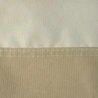 Outsunny Schutzhülle für stapelbare Gartenstühle wasserdichte Abdeckung 90L x 70B x 115H cm Oxford Hochdichtes 600D Beige Kaffee(m-4)