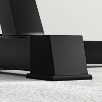 SPORTNOW Banco de Curl & Extensión de Tríceps, 5 Ajustes de Asiento, 25 Ángulos, Acero y Imitación de Cuero, Negro(m-4)