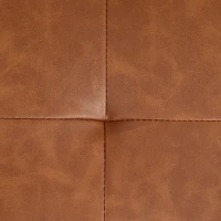 HOMCOM Bürostuhl Drehstuhl kippbare Funktion höhenverstellbar drehbarer Sitz 60B x 55,5T x 82-90H cm braun(m-5)