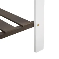 Outsunny Huerto en Altura Mesa de Trabajo de Jardinería Jardinera de Madera para Vegetales Flores, Macetero con Estantería 119x57x89 cm(m-5)