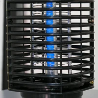 Outsunny Lampe gegen Insekten, Moskitos, Schwarzer elektrischer Insektenvernichter LED 3 W, Laternendesign(m-5)