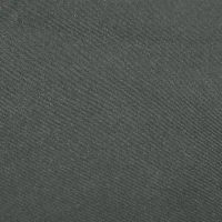 Outsunny Ersatz-Markisenstoff mit Wellenlambrequin - Hochdichtes Polyester 280 g/m² UV-Schutz Grau(m-4)