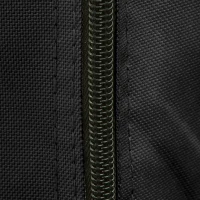 Outsunny Wasserdichte Schutzhülle für Sonnenschirm mit Reißverschluss und Kordelzug, schwarzes Oxford-Gewebe(m-4)