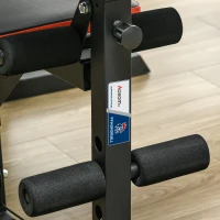 Multifunktionale Fitness-Trainingsstation, 10 Gegengewichte, 65 kg, mit Metallschutznetz(m-4)
