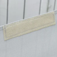 Outsunny Fauteuil chaise longue à bascule design contemporain dim. 105L x 62l x 88H cm métal époxy textilène, Gris(m-3)