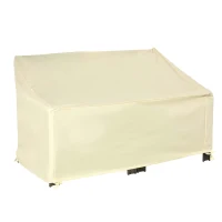 Outsunny Gartenmöbelabdeckung Abdeckhaube Abdeckplane wasserdicht 140L x 84B x 56/94H cm Oxford mit hoher Dichte 600D Beige(m-6)