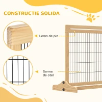 PawHut Poarta Extra Lata pentru Animale de Companie(m-6)