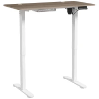 Vinsetto Escritorio eléctrico de pie ajustable en altura con función de memoria escritorio ajustable en altura 72-116 cm(m-5)
