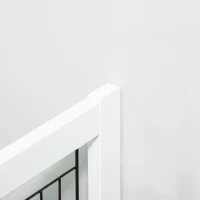 PawHut veiligheidshekje hout 305 cm x 35,5 cm x 82 cm(m-12)