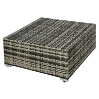 Outsunny outdoor bankstel van 5 met bijzettafel in rotan look(m-12)