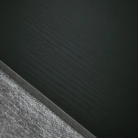 HOMCOM Cómoda 7 cajones Mueble de Almacenamiento cajón en tela plegable - estructura acero Negro - 80x29x78,5 cm Negro y Gris(m-4)
