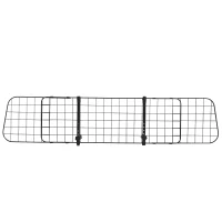 PawHut Grade de Segurança de Carro para Cães Extensível Universal Grade de Segurança para Cães com Largura Ajustável 91-152x30cm Preto(m-11)