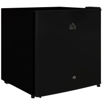 HOMCOM 46 Litre Lockable Countertop Fridge - Black