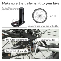 PawHut 2 in 1 hondenaanhanger fietskar jogger vlag regenhoes voor honden Rood(m-8)