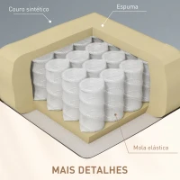 HOMCOM Poltrona de Massagem Reclinável até 150° com 8 Pontos de Massagem por Vibração Função de Aquecimento 85x94x104 cm Cinza(m-6)