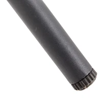 Outsunny 3-delige loungeset, 2 stoelen, bijzettafel, zit- en rugkussens, gehard glazen tafelblad, kunstrotan, grijs(m-10)