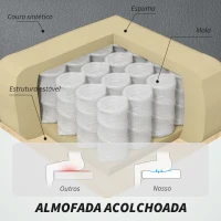 HOMCOM Cadeira de Escritório com Massagem Altura Ajustável Função de Aquecimento e Função de Inclinação 66x72x113-121 cm Cinzento Escuro(m-6)