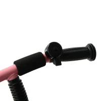 HOMCOM Triciclo para Crianças acima de 18 Meses com Protetor de Segurança para as Rodas e Campainha 79x50,5x58 cm Rosa(m-5)