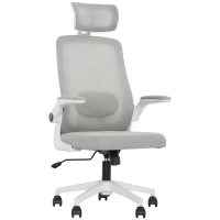 HOMCOM Multi-Adjust Office Chair - Grey(m-1)