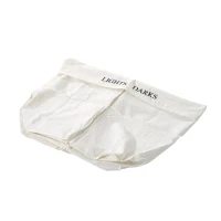 HOMCOM Cesto de Roupa de Bambú Capacidade de 100L Cesta para Roupa Suja Retangular com Tampa Removível Bolsa com 2 Compartimentos 52x32x63cm Bambú(m-8)
